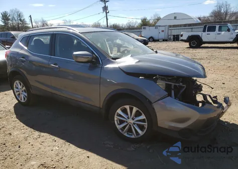 2017 Nissan Rogue Sport S из США, поврежденный, VIN JN1BJ1CR2HW129925